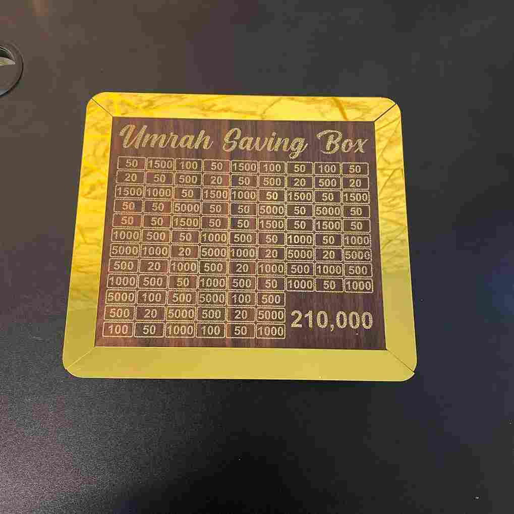 Umrah Saving Box