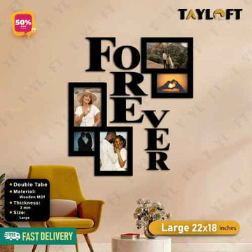 Forever Photo Wooden Frame For Wall Decor