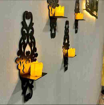 DIY Miniature shelves Wooden Decor For Wall Decor