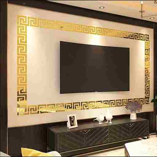 Versace Style Acrylic Borders For Wall Decor
